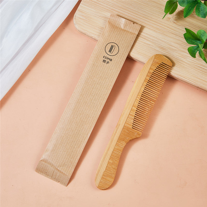 Bamboo Homeware | Bamboo Combs | Wholesale Eco Bamboo Combs – Unpainted, 13.5cm & 18cm, Kraft Box Packaging EXW