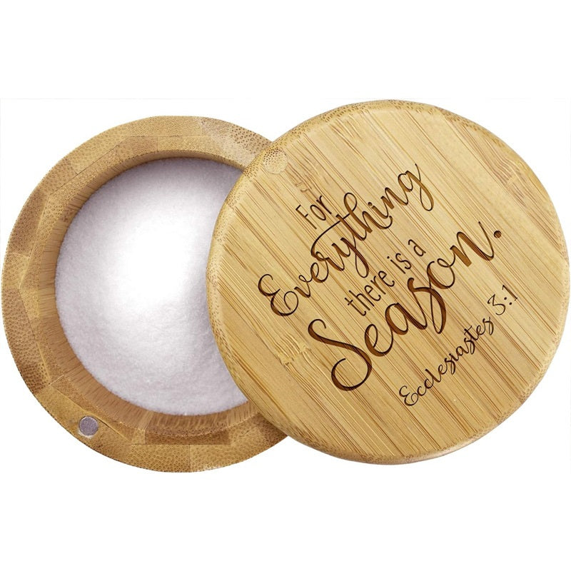 Bamboo Kitchenware | Bamboo Spice Jars & Containers | Eco-Friendly Bamboo Salt Cellar & Spice Jar with Spoon – Custom Laser Logo Wholesale