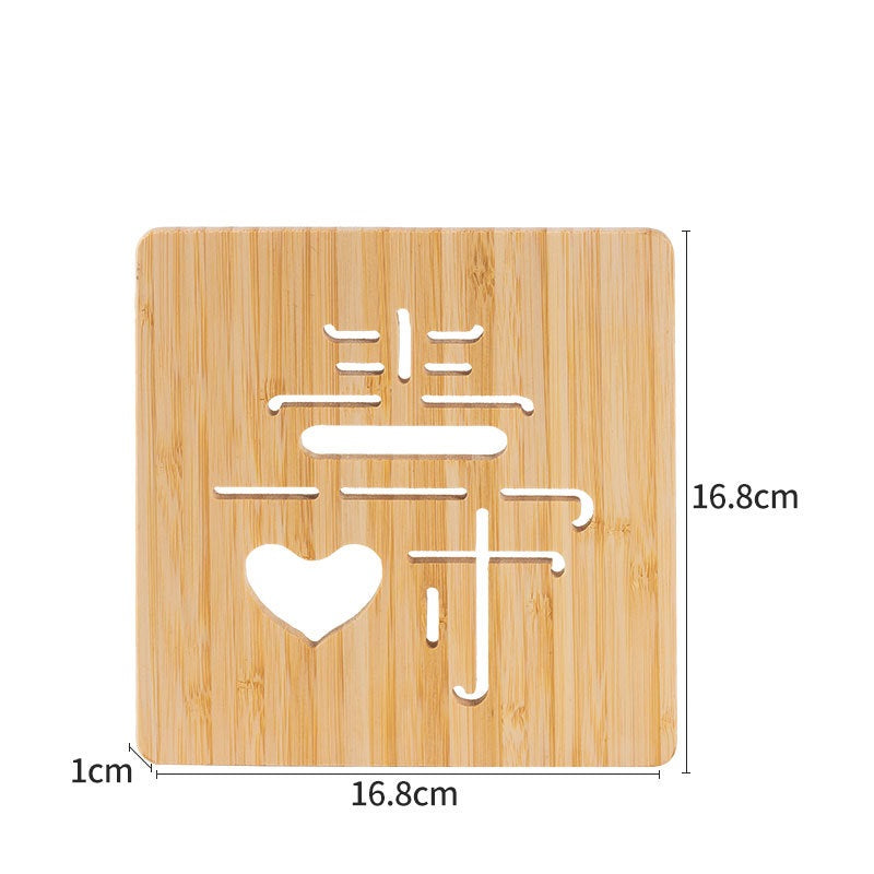 Bamboo Homeware | Bamboo Coasters | Chinese-Style Heat-Resistant Bamboo Cup & Teapot Mats – Wholesale