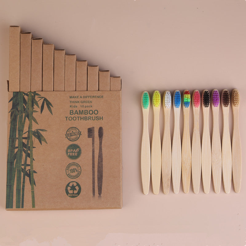 Bamboo Personal Care | Bamboo Toothbrushes | Biodegradable Bamboo Toothbrush Sets – Soft Charcoal Bristles, Eco-Friendly Hotel & Family Packs (8/10/12 pcs) Wholesale EXW