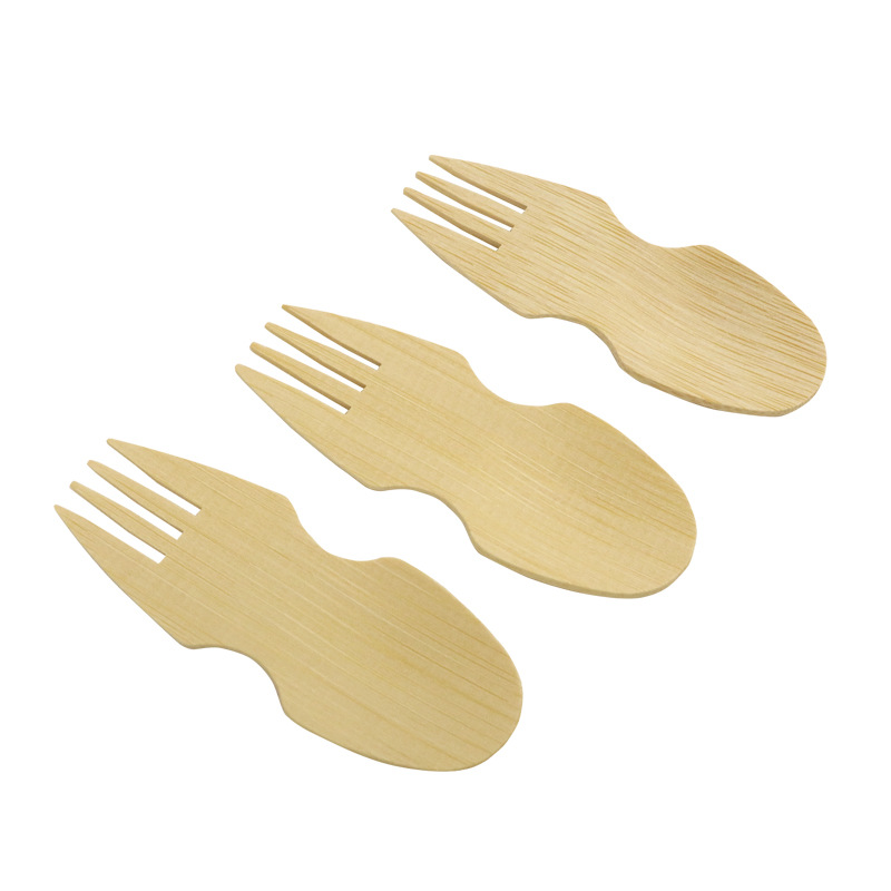 BambooMake.cn Disposable Bamboo Dessert Sporks
