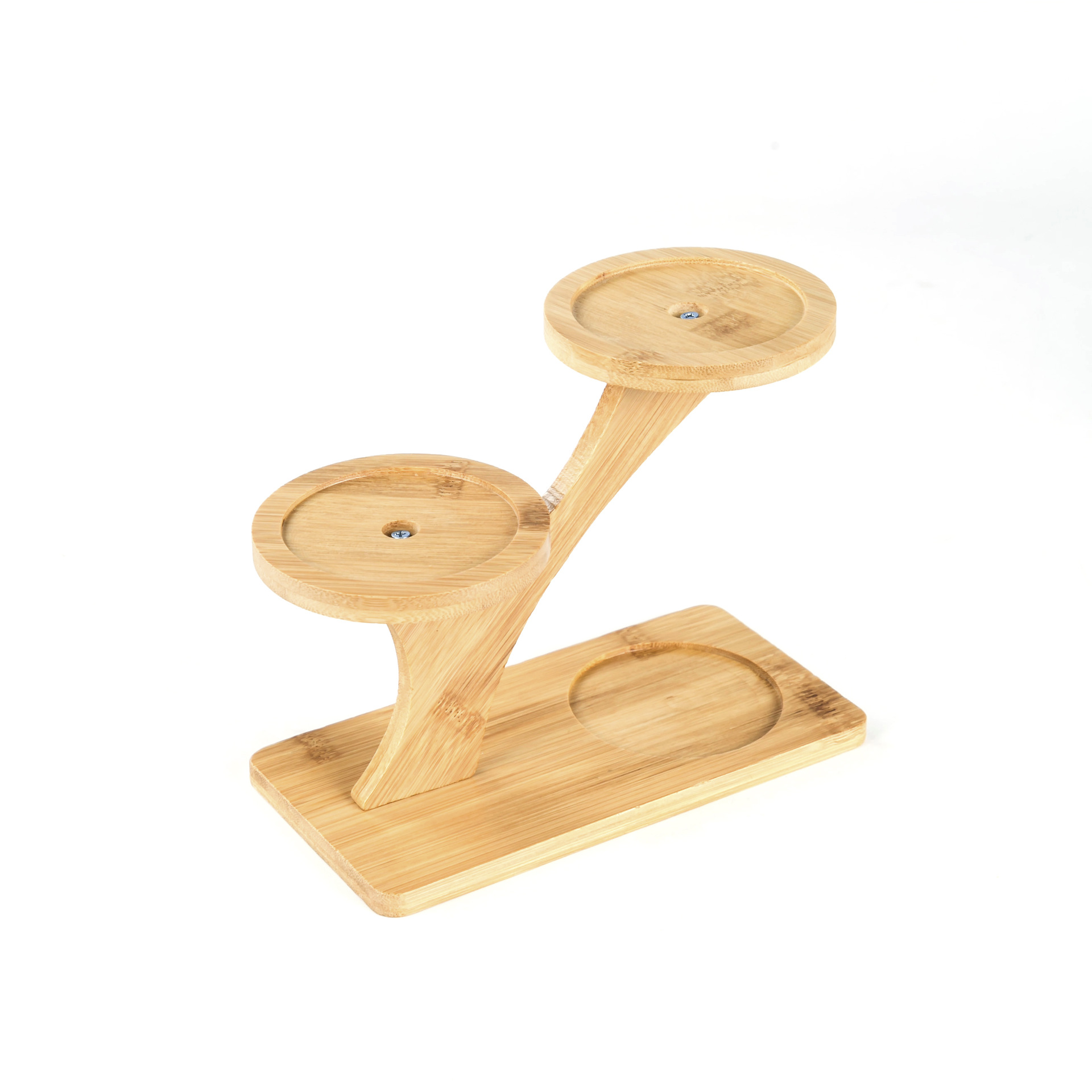 bamboomake.cn Customizable Natural Bamboo Serving Trays – Eco-Friendly Biodegradable Trays for Food,