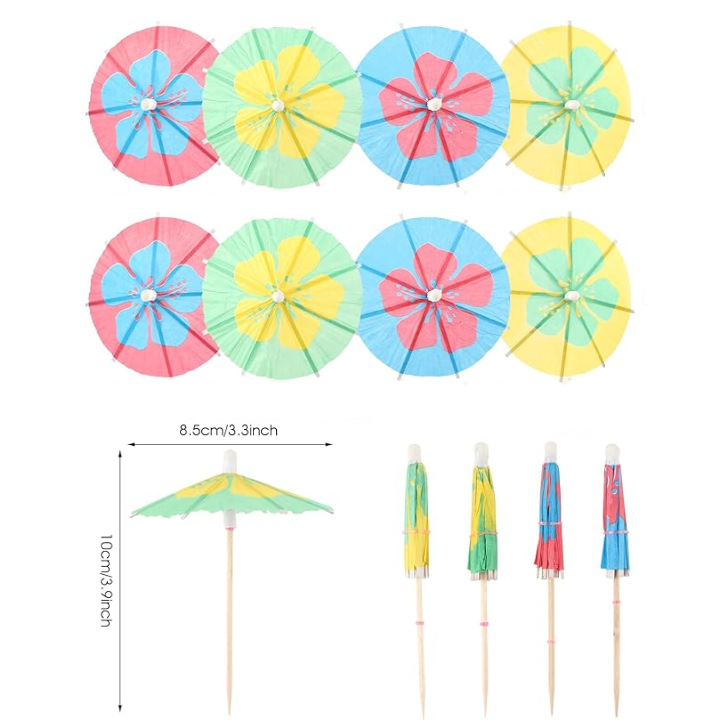 BambooMake.cn Umbrella Bamboo Skewers