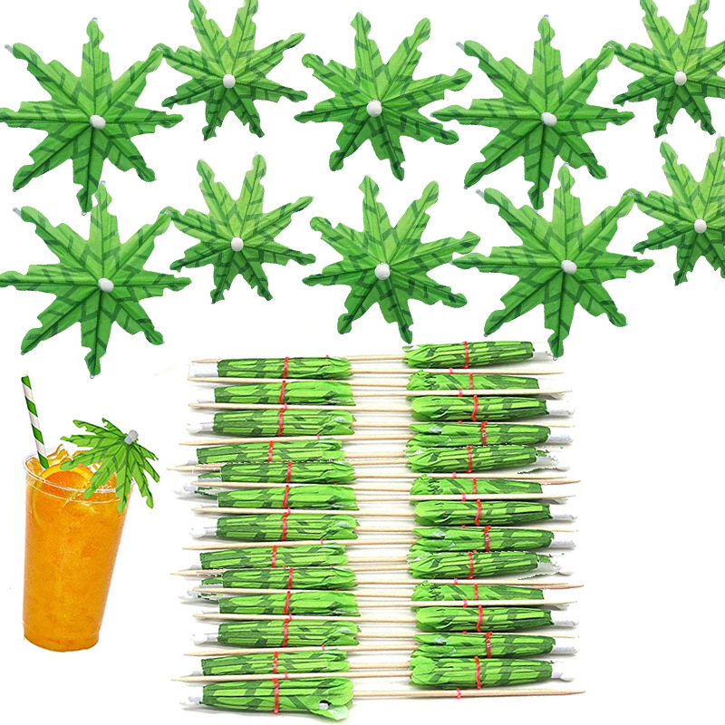 BambooMake.cn Umbrella Bamboo Skewers