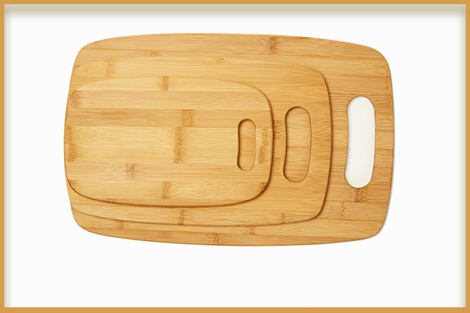 BambooMake.cn Rectangular Joint Bamboo Cutting Board with Hanging Hole